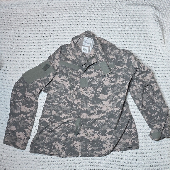 U.S. Army Other - ACU Digital Camouflage Field Jacket - Gray/Green